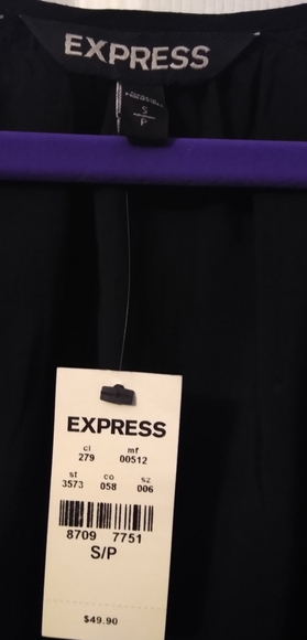 Express Kimono/Cardigan Style Short-sleeved Blouse - Picture 4 of 6